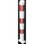  Absperrpfosten Ø 89 mm bis Ø 273 mm Schake Absperrpfosten Ø 89 x 2,9mm, ohne Öse, weiß/rot 12450559