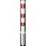  Absperrpfosten Ø 89 mm bis Ø 273 mm Schake Absperrpfosten Ø 102 x 2,9mm, ohne Öse, weiß/rot 12450563