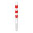  Absperrpfosten Ø 89 mm bis Ø 273 mm Schake Absperrpfosten Ø 102 x 2,9mm, weiß/rot 12450570