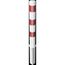  Absperrpfosten Ø 89 mm bis Ø 273 mm Schake Absperrpfosten Ø 108 x 2,9mm, ohne Öse, weiß/rot 12450553