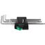  Winkelschlüssel für Innensechskantschrauben 950/7 Hex-Plus Magnet 1 Magnet Winkelschlüsselsatz, metrisch, gestellverchromt, 7-teilig 12452861