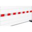  ZND Zubehör Reflektierender Zaunstreifen PVC 3.5 m (rot/weiß) 12457658