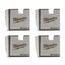  Gewindeschneidkluppen Milwaukee Gewindeschneideisen BSPT Alloy 2" 12465542