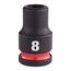  3/8" Schlagnüsse Milwaukee Schlagnuss SHOCKWAVE 3/8", 8x32 mm 12465239