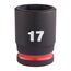  3/8" Schlagnüsse Milwaukee Schlagnuss SHOCKWAVE 3/8", 17x34 mm 12465235