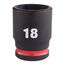  3/8" Schlagnüsse Milwaukee Schlagnuss SHOCKWAVE 3/8", 18x34 mm 12465250