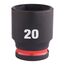  3/8" Schlagnüsse Milwaukee Schlagnuss SHOCKWAVE 3/8", 20x34 mm 12465225