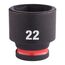  3/8" Schlagnüsse Milwaukee Schlagnuss SHOCKWAVE 3/8", 22x34 mm 12465257