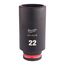  3/8" Schlagnüsse Milwaukee Schlagnuss SHOCKWAVE 3/8", 22x65 mm 12465251