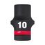  1/2" Schlagnüsse Milwaukee Schlagnuss SHOCKWAVE 1/2", 10x38 mm 12465103