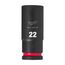  1/2" Schlagnüsse Milwaukee Schlagnuss SHOCKWAVE 1/2", 22x78 mm 12465136
