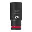  1/2" Schlagnüsse Milwaukee Schlagnuss SHOCKWAVE 1/2", 24x78 mm 12465137