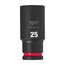  1/2" Schlagnüsse Milwaukee Schlagnuss SHOCKWAVE 1/2", 25x78 mm 12465149