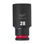  1/2" Schlagnüsse Milwaukee Schlagnuss SHOCKWAVE 1/2", 28x78 mm 12465117
