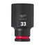  1/2" Schlagnüsse Milwaukee Schlagnuss SHOCKWAVE 1/2", 33x78 mm 12465120