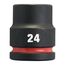  3/4" Schlagnüsse Milwaukee Schlagnuss SHOCKWAVE 3/4", 24x53 mm 12465193