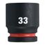  3/4" Schlagnüsse Milwaukee Schlagnuss SHOCKWAVE 3/4", 33x57 mm 12465190