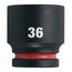  3/4" Schlagnüsse Milwaukee Schlagnuss SHOCKWAVE 3/4", 36x57 mm 12465191