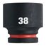  3/4" Schlagnüsse Milwaukee Schlagnuss SHOCKWAVE 3/4", 38x57 mm 12465194