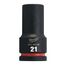  3/4" Schlagnüsse Milwaukee Schlagnuss SHOCKWAVE 3/4", lang 21x90 mm 12465187