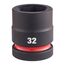  1" Schlagnüsse Milwaukee Schlagnuss SHOCKWAVE 1", kurz 32X62 mm 12465073