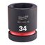  1" Schlagnüsse Milwaukee Schlagnuss SHOCKWAVE 1", kurz 34X62 mm 12465087