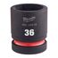 1" Schlagnüsse Milwaukee Schlagnuss SHOCKWAVE 1", kurz 36X65 mm 12465086