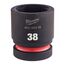  1" Schlagnüsse Milwaukee Schlagnuss SHOCKWAVE 1", kurz 38X65 mm 12465088
