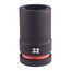 1" Schlagnüsse Milwaukee Schlagnuss SHOCKWAVE 1" 32x92 mm 12465092