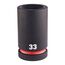  1" Schlagnüsse Milwaukee Schlagnuss SHOCKWAVE 1" 33x92 mm 12465093