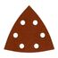  Deltaschleifer Milwaukee Schleifblatt Deltaschleifer 93x93mm K80 (10 Stk.) 12465321