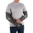  Persönliche Schutzausrüstung Arbeitshandschuhe Milwaukee Arm-Schnittschutz Klasse E, 40 cm, grau 12464773