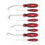  Haken- und Anreißwerkzeug-Sets Milwaukee Montagehaken Set Heavy-Duty, 8-tlg. (2 x flach, 2 x gebogen, 2 x 90°, 2 x 45°) 12464490