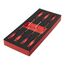  Schaumstoffeinsätze Milwaukee Tri-Lobe Schraubendreher Einlage 7-tlg., Torx 12464591