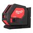  Akkugeräte Laser Milwaukee Kreuzlinienlaser CLL-C Alkaline, im Transportkoffer 12463550