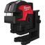  Akkugeräte Laser Milwaukee M12 Kreuzlinienlaser M12 CLL4P-0C 12463549