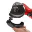  Schleifer 125 mm Milwaukee Akku-Winkelschleifer M18BLSAG125XPD-402X, mit Paddelschalter 125 mm, mit 2 x Akku, Ladegerät, HD-Box 12463530