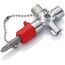  Schaltschrank-Schlüssel für gängige Schränke und Absperrsysteme KNIPEX 00 11 02 Schaltschrank-Schlüssel für gängige Schränke und Absperrsysteme 44 mm 12380308