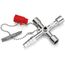  Profi-Key für gängige Absperrsysteme KNIPEX 00 11 04 Profi-Key für gängige Absperrsysteme 90 mm 12380309