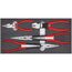  Zangen-Sets in Schaumstoffeinlage KNIPEX 00 20 01 V16 Zangen-Set in Schaumstoffeinlage 12380949