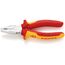  Kombizangen Chrom-Vanadin KNIPEX 01 06 160 Kombizange Chrom-Vanadin isoliert mit Mehrkomponenten-Hüllen, VDE-geprüft verchromt 160 mm 12381033