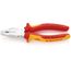  Kombizangen Chrom-Vanadin KNIPEX 01 06 190 Kombizange Chrom-Vanadin isoliert mit Mehrkomponenten-Hüllen, VDE-geprüft verchromt 190 mm 12381034
