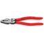 Kraft-Kombizangen KNIPEX 02 01 200 Kraft-Kombizange mit Kunststoff überzogen schwarz atramentiert 200 mm 12381037