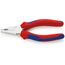  Kombizangen Kombizangen KNIPEX 03 05 140 Kombizange mit Mehrkomponenten-Hüllen verchromt 140 mm 12381014