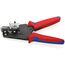  Präzisions-Abisolierzangen mit Formmessern KNIPEX 12 12 11 Präzisions-Abisolierzange mit Formmessern mit Mehrkomponenten-Hüllen brüniert 195 mm 12380331