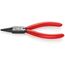  Greifzangen Rundzangen KNIPEX 22 01 125 Rundzange mit Kunststoff überzogen schwarz atramentiert 125 mm 12380809