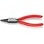  Greifzangen Rundzangen KNIPEX 22 01 140 Rundzange mit Kunststoff überzogen schwarz atramentiert 140 mm 12380813