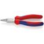  Greifzangen Rundzangen KNIPEX 22 05 160 Rundzange mit Mehrkomponenten-Hüllen verchromt 160 mm 12380811