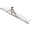  Idealspaten Rechen IDEAL-Profi-Aluminiumrechen, konische Dülle 12379906