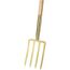  Idealspaten Gabeln IDEAL-Spatengabel, Bajonettzinken, gold, leicht, Schienenzwinge 12379800